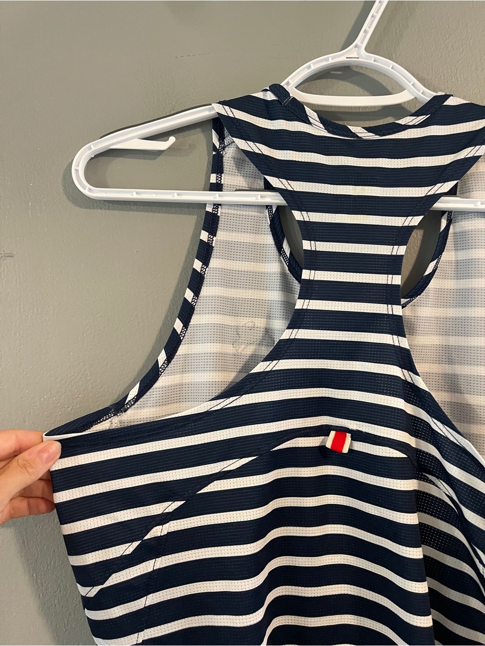 Tracksmith Racerback Striped Running Tank Size M - Picture 8 of 8